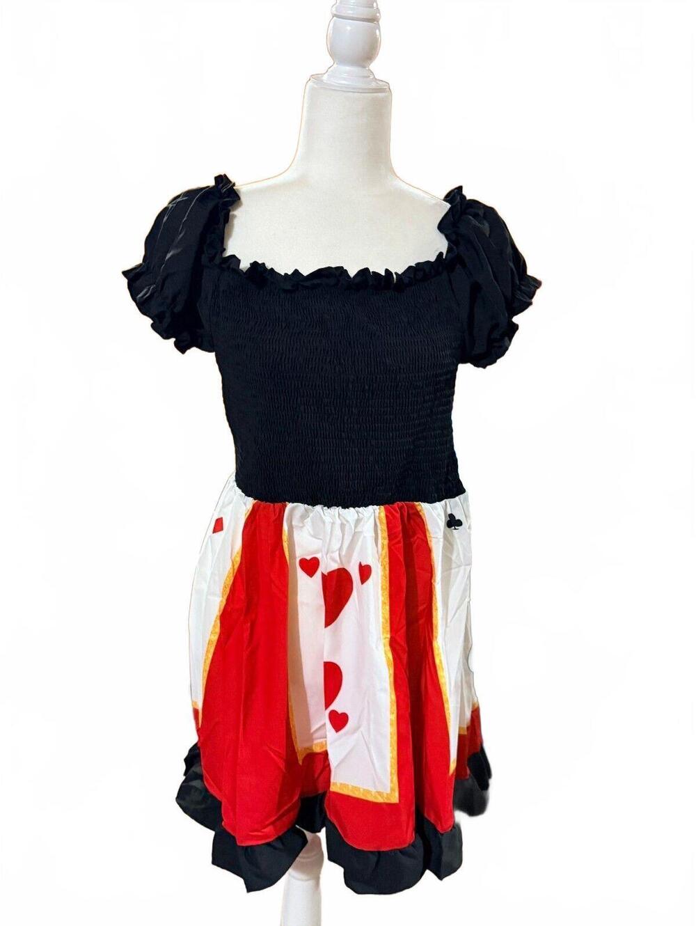 Leg Avenue Women's Pretty Playing Card Costume sz XL